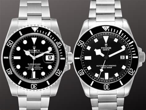 rolex submariner vs tudor